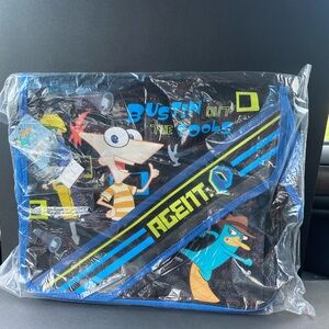 Agent P Kids Messenger Bag - Blue and Black